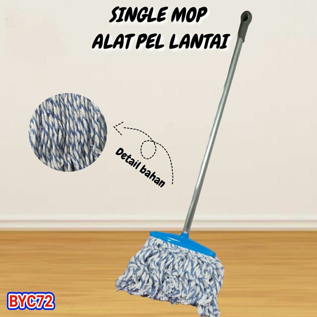 Alat Pel Lantai Pembersih Rumah Single Mop Dynamic Kualitas Terjamin Kain Pel Lap Lantai