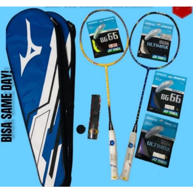 Raket Badminton Mizuno Powerblade Bamboo 77 88 Ori