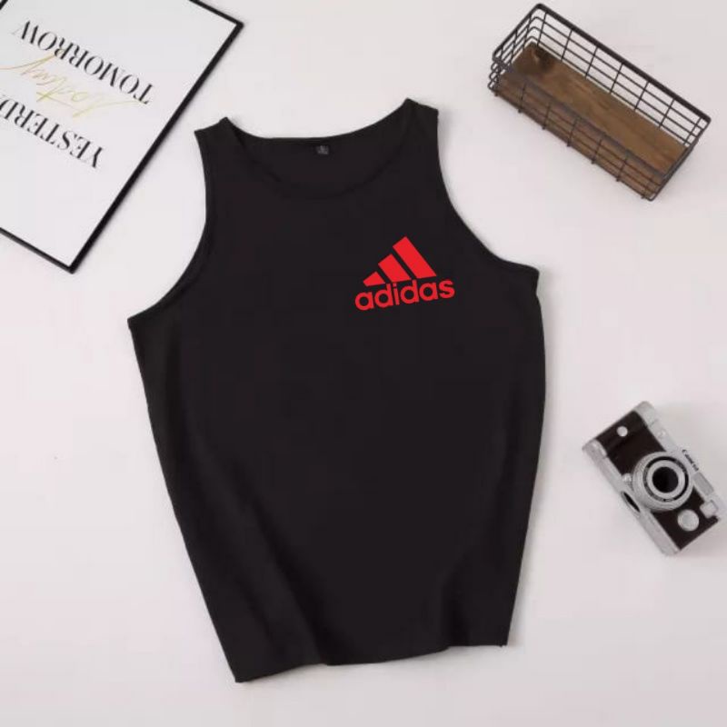 Singlet Anak Usia 2 sampai 10 tahun Add Merah Tanktop anak Kaos Anak Baju Singlet Anak Unisex