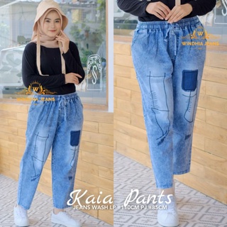 sandra baggy #16 celana baggy jeans by marvel