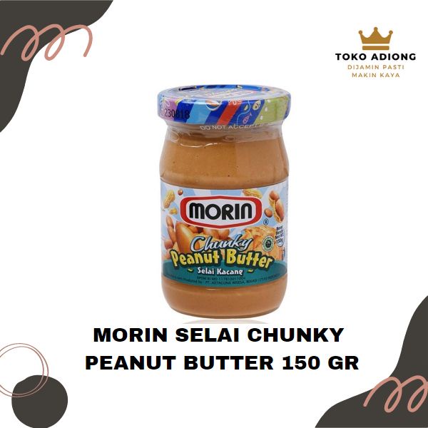 

MORIN JAM PEANUT BUTTER CHUNKY - 150g