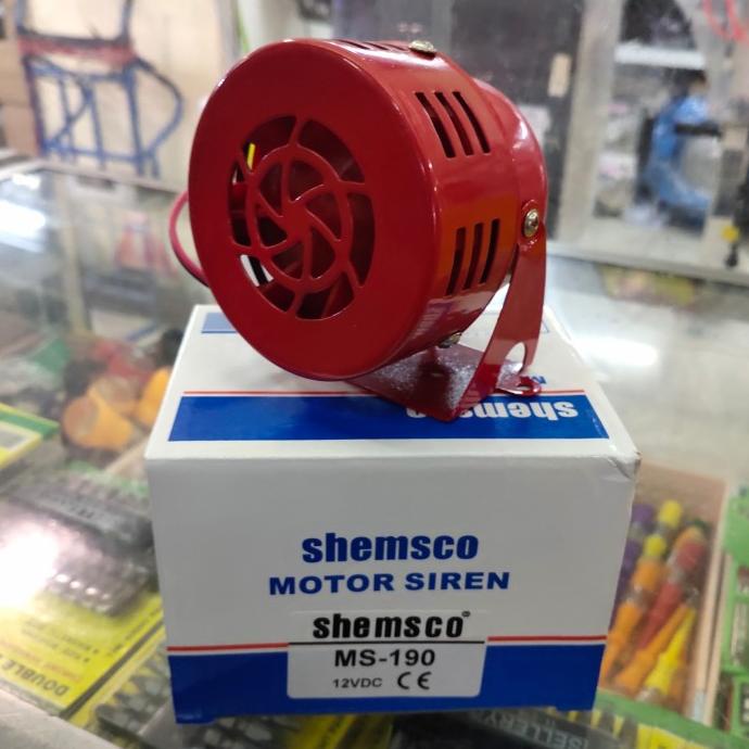 MOTOR SIRENE MS- 190 - 24VOLT DC