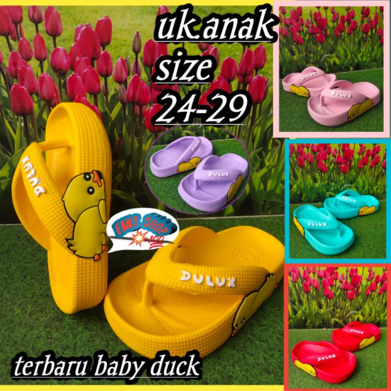 Terbaru sandal Japit anak baby duck(510d)
