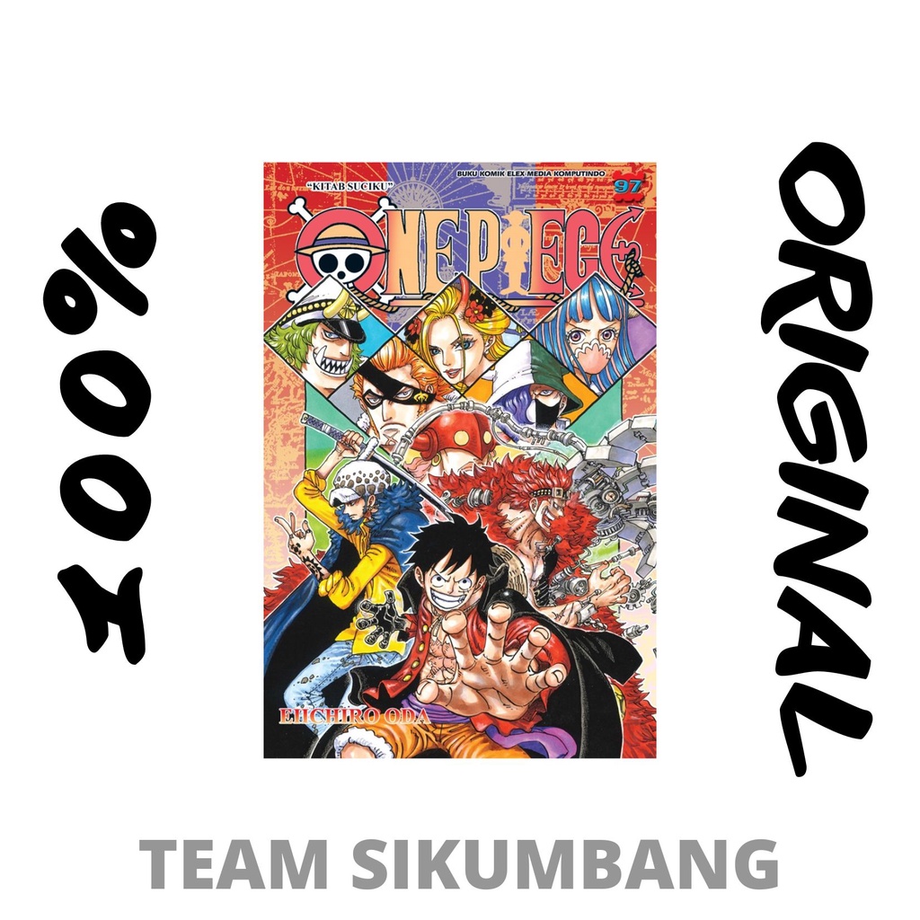 Komik One Piece Vol 97 Original by Eiichiro Oda