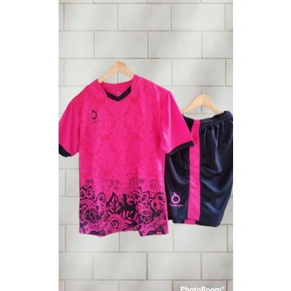 SETELAN KOSTUM CUSTOM BAJU JERSEY JERSI JARSEY JERSY KAOS OLAHRAGA SEPAK BOLA FUTSAL VOLLY VOLI BADM