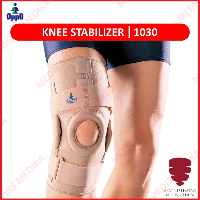 Oppo Knee Stabilizer Support 1030 Dekker Penyangga Lutut Korset Deker