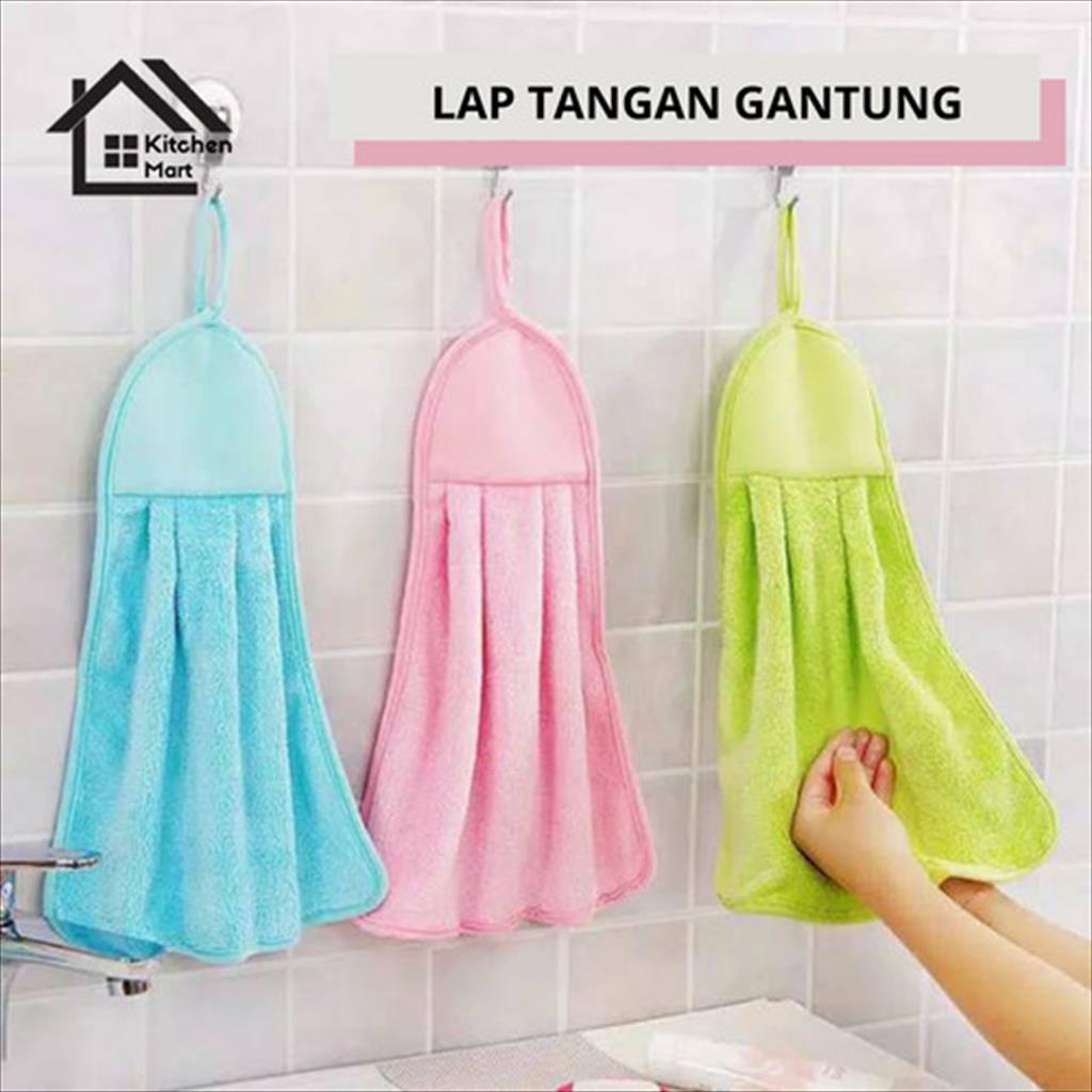 YA 122 - Lap Tangan Halus Karakter Handuk dengan Motif Kain Beludru