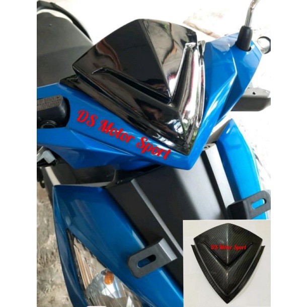 VISOR BEAT NEW DELUXE MODEL TERBARU CARBON WINDSHIELD BEAT NEW DELUXE MODEL TERBARU CARBON
