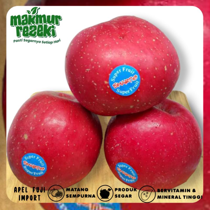 

BUAH APEL FUJI RRC 1KG DAN 500 GRAM SEGAR DAN BERKUALITAS