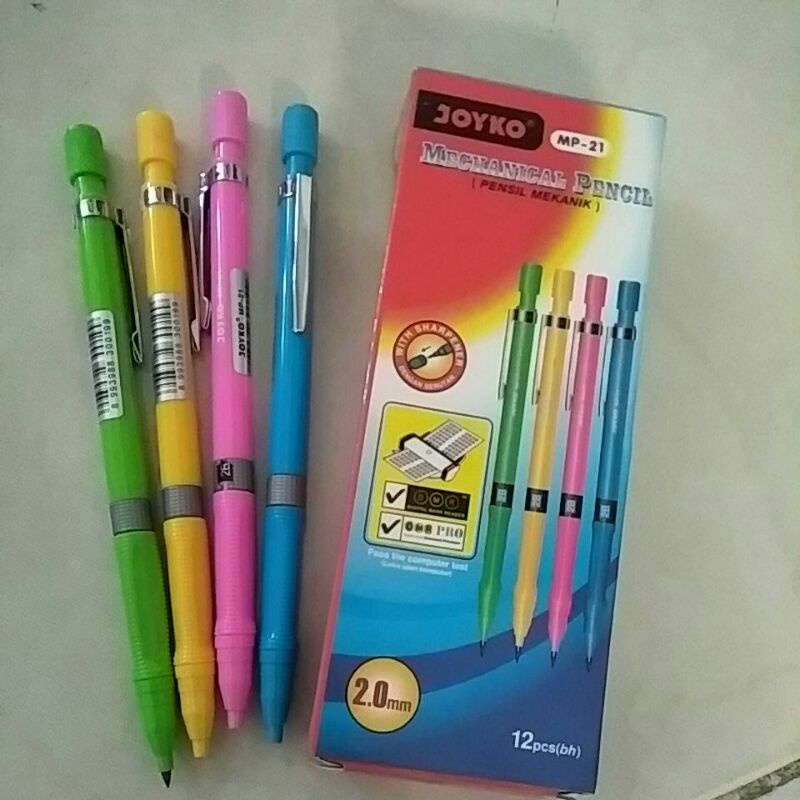 

Pensil Mekanik Joyko MP 21 2.0 mm Mechanical Pencil Isi Pensil Pencil Lead