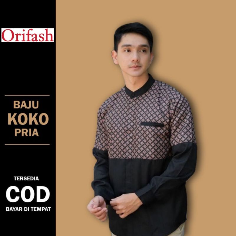 Baju Koko Pria Lengan Pendek Beragam warna Matrial Catton Super Halus Dan tebal Atasan Muslimin premium