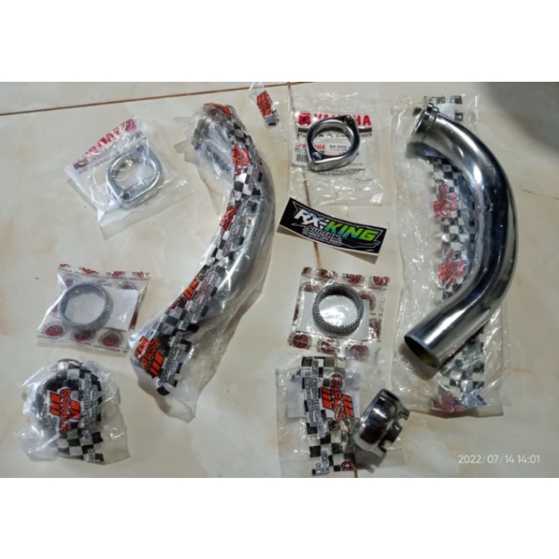 Leher knalpot rxking Leheran knalpot rxking fulset knalpot rxking