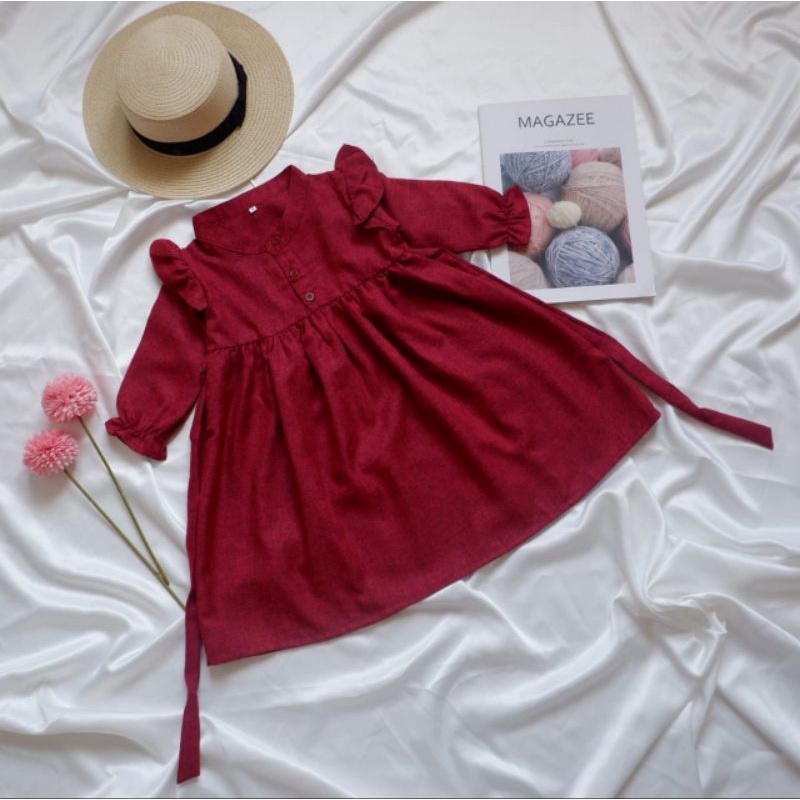 GAMIS RUFFLE MADINA // GAMIS ANAK