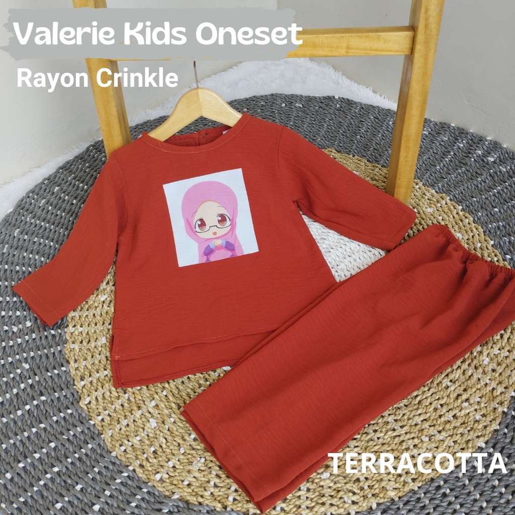 VALERIE KIDS ONESET  Anak dan Tanggung Usia 2 - 10 Tahun