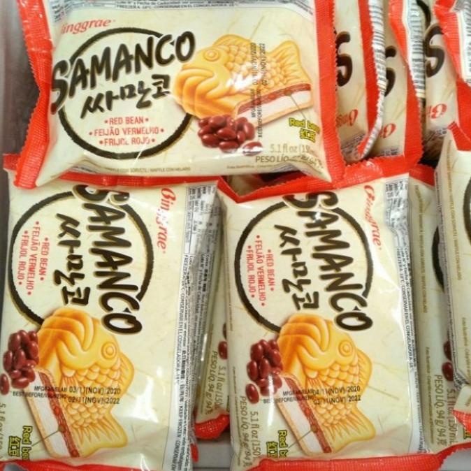 

CJ ice cream binggrae samanco red bean 150ml