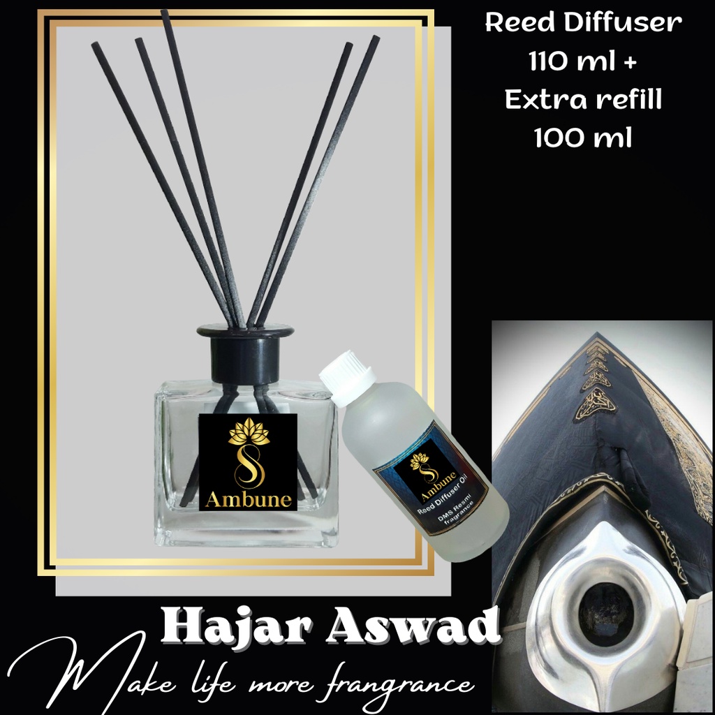 Aroma Arabian Reed Diffuser 110 ml + Extra refill 100 ml Ambune