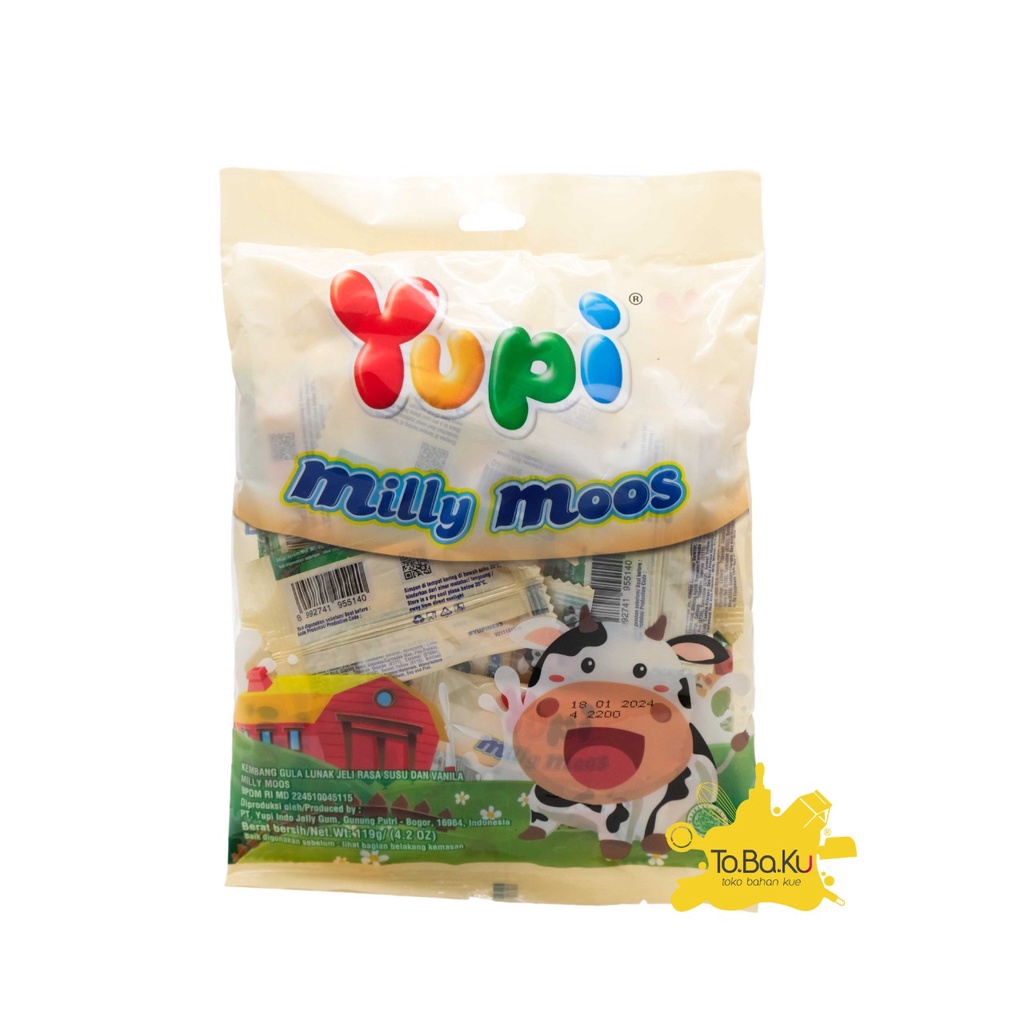 

Yupi Milly Moos kemasan 119gr