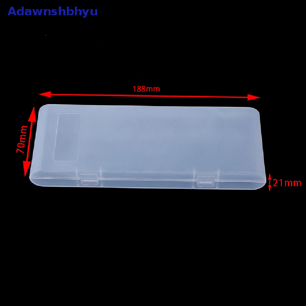 Adhyu 10x18650 Tempat Penyimpanan box organizer holder Putih ID