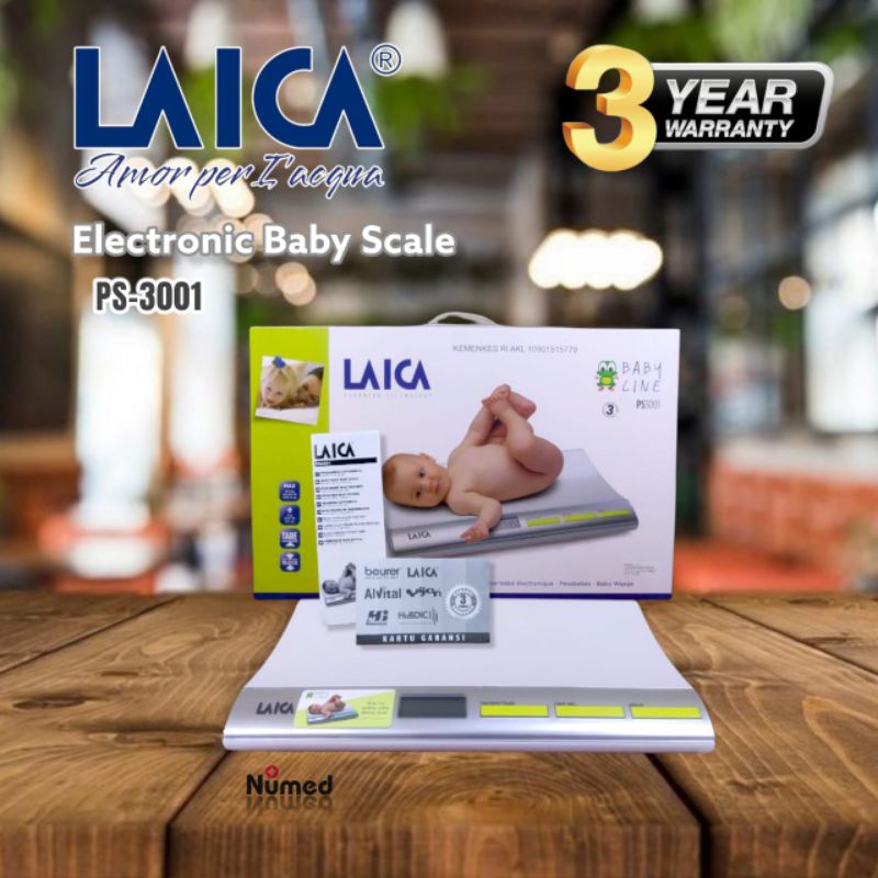 Timbangan Bayi Digital Original Laica PS 3001 / Electronic Baby Scale Laica PS-3001