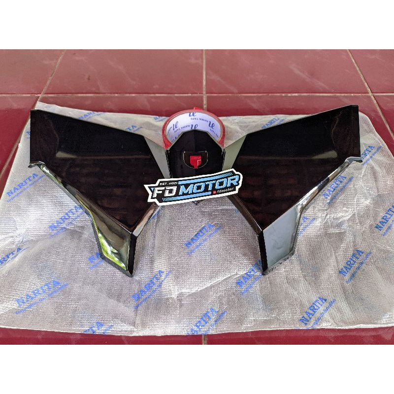 Cover Rak Laci Kupu Kupu Dasbor Vario 125 150 Led Old