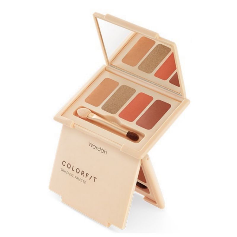 WARDAH Colorfit Quad Eye Palette 6g