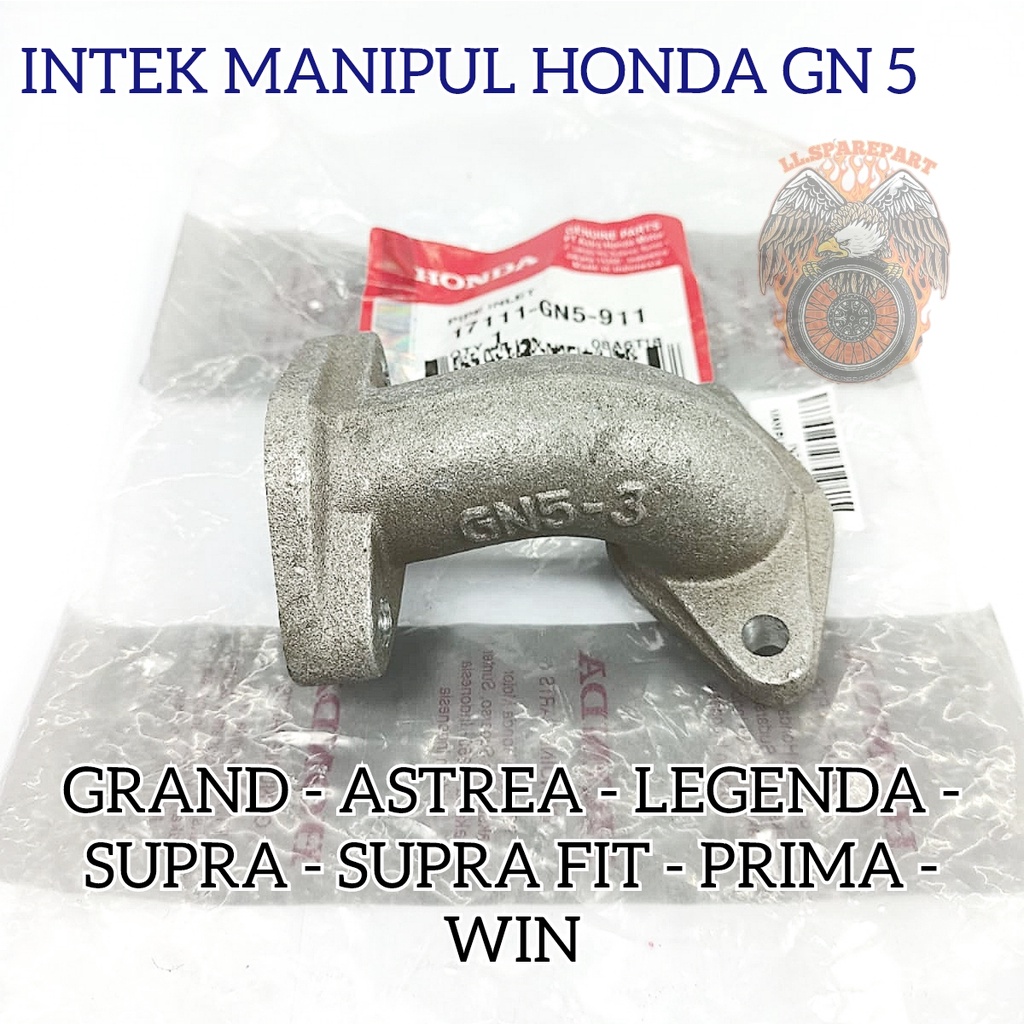 INTEK MANIPOL MANIPUL HONDA GN5 KUALITAS ASLI ORIGINAL HONDA GRAND ASTREA LEGENDA SUPRA FIT PRIMA WI