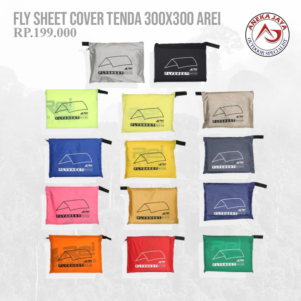 FLYSHEET AREI ORIGINAL 300 X 300 CM