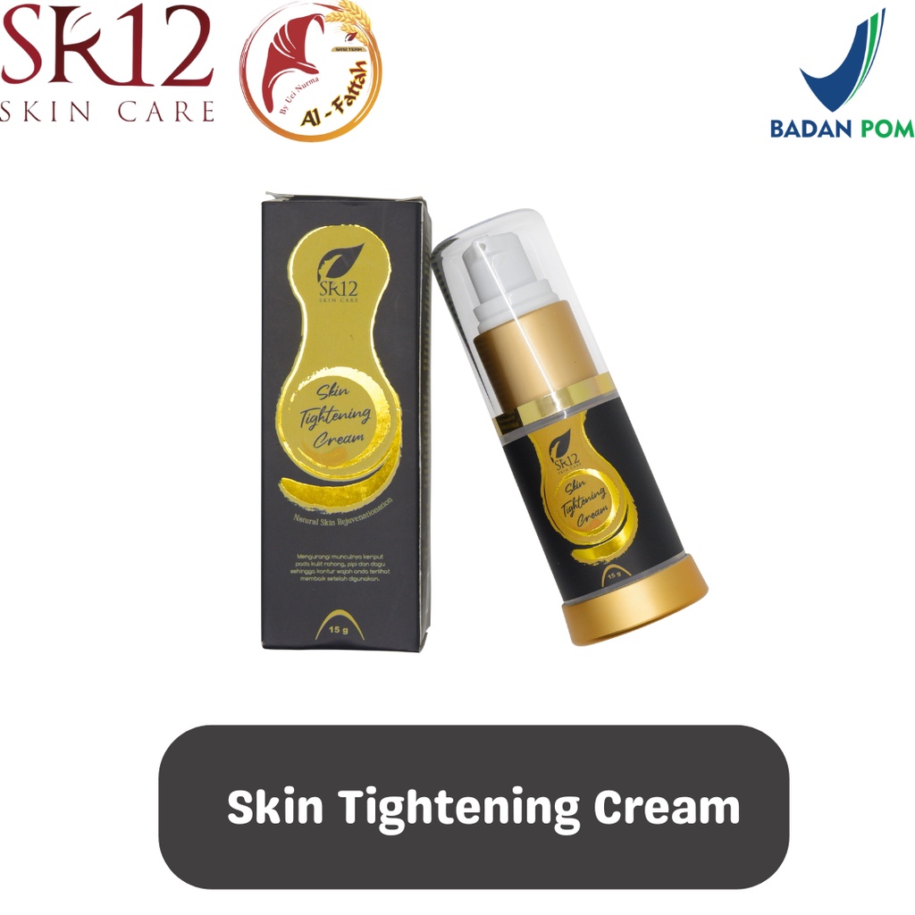 KRIM TIGHTENING CREAM SR12 || MENGHILANGKAN KERUTAN DALAM 10MENIT|| KRIM WAJAH || SR12 HERBAL SKINCA
