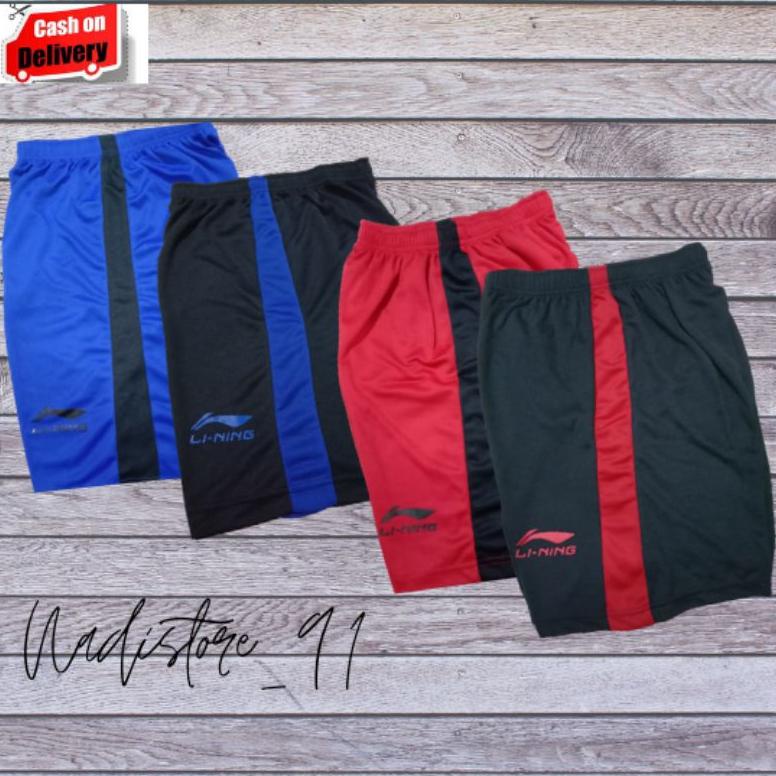 CELANA KOLOR PENDEK OLAHRAGA SEPAK BOLA FUTSAL PUTSAL VOLLY VOLI BADMINTON BULUTANGKIS LARI RUNNING 