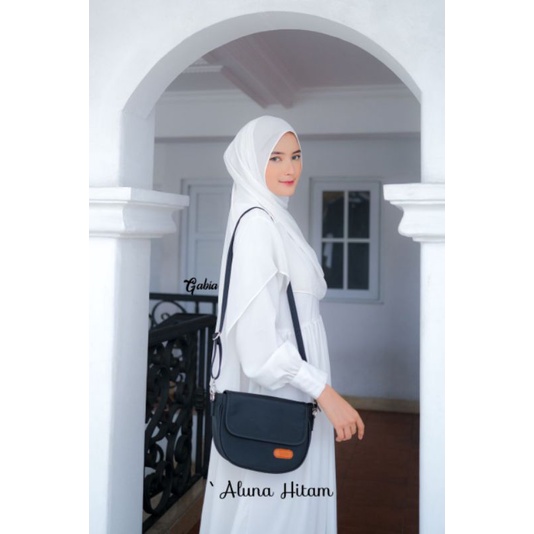 Aluna by gabia / tas aluna gabia / tas wanita / tas simpel / tas anti air / tas muslimah