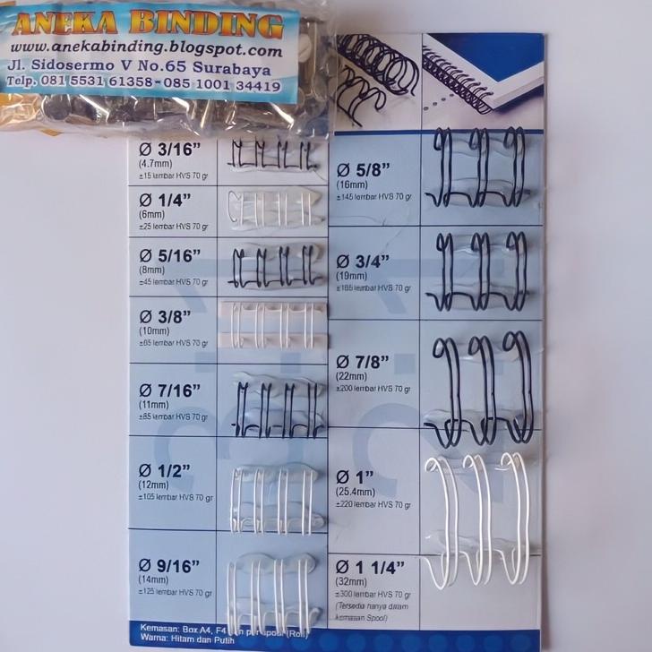 

Terjangkau - RING SPIRAL KAWAT JILID FOLIO . .. . ..