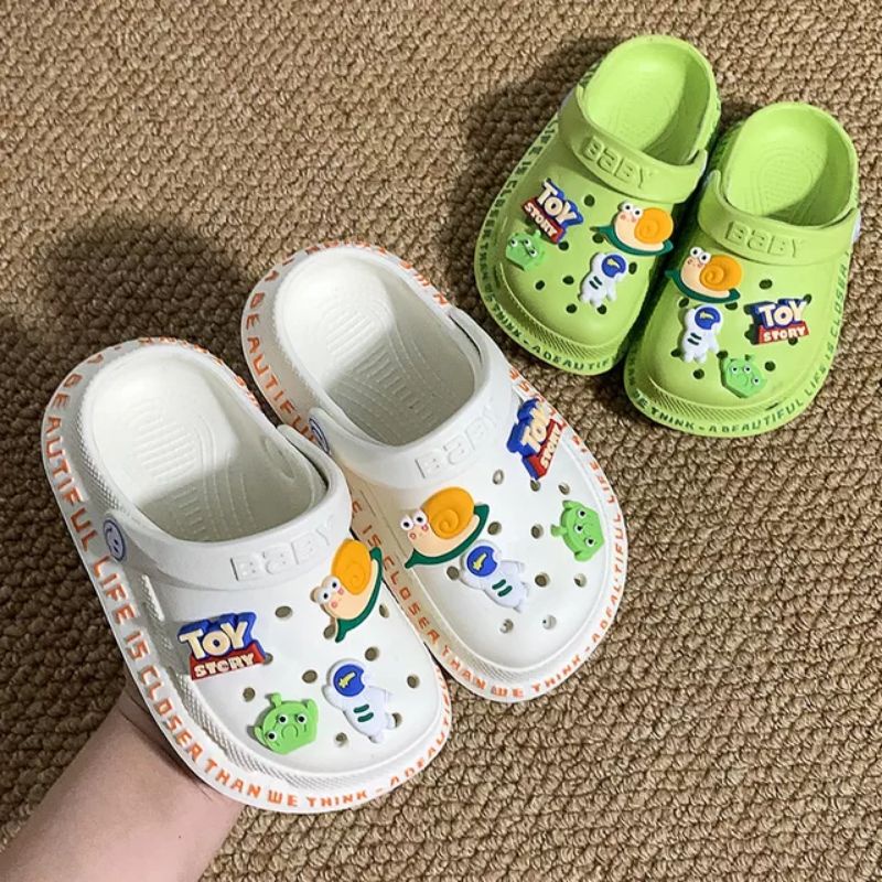 Minipetite SH2239 DIY Sendal bapao anak yoy stori bahan laret high quality model terbaru premium sol tinggi 3 cm size 14 - 22 cm