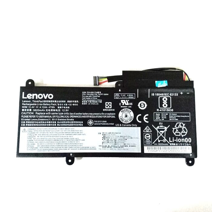 Original Baterai Lenovo Thinkpad E450 E450C E455 E460 E460C 45N1754