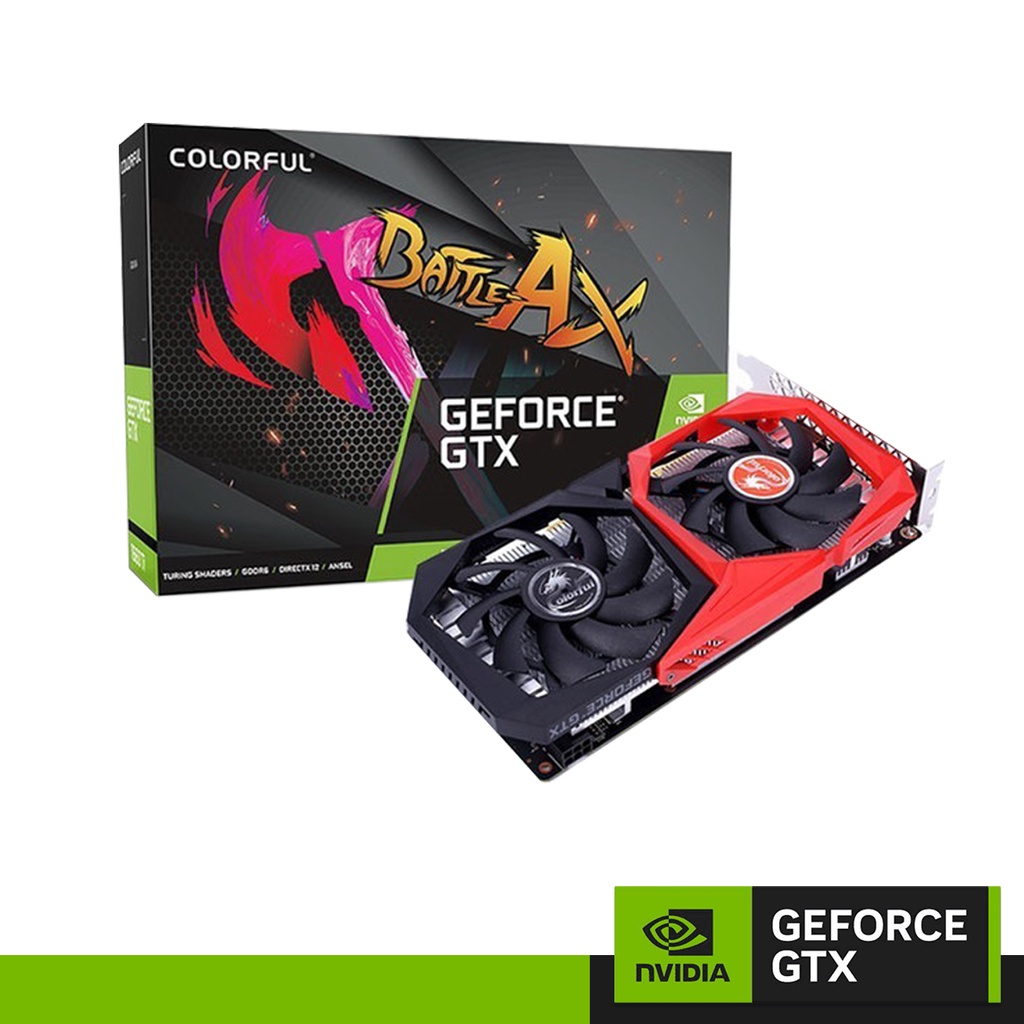 COLORFUL GTX 1650 NB 4GD6-V 4GB DDR6 VGA CARD NVIDIA GEFORCE D6