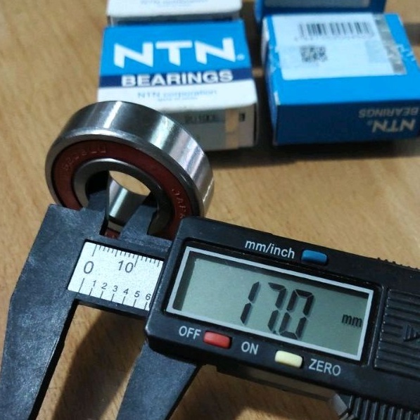 ORIGINAL PARTS 〽️ 1 PCs Keling Roda NTN 6203 LLU/2ASU1 ✓ 2U1908 | ID 17mm x OD 40mm x T 12mm | Beari