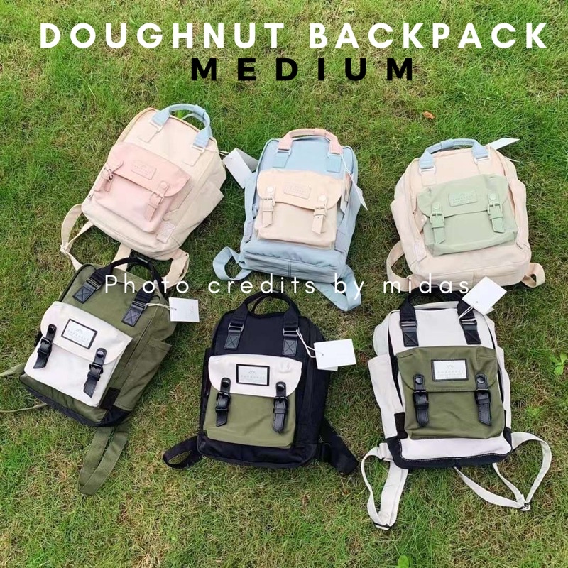 11.11 BIG SALE !! BACKPACK  DOUGHNUT / TAS LAPTOP (MEDIUM) NEW SERIES