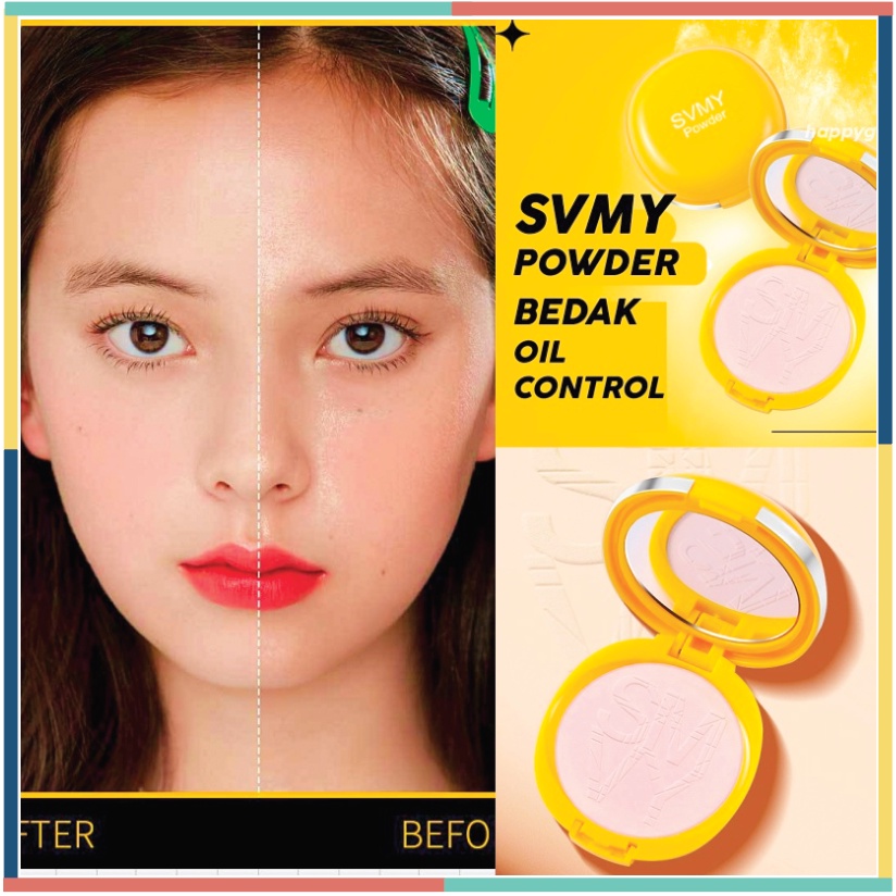 SVMY Bedak Powder Cake Oil Control LA172 5132