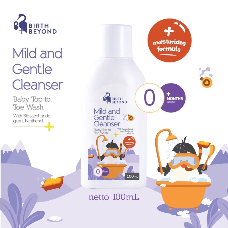 Birth Beyond Mild and Gentle Cleanser 100 ml Sabun Shampoo Bayi