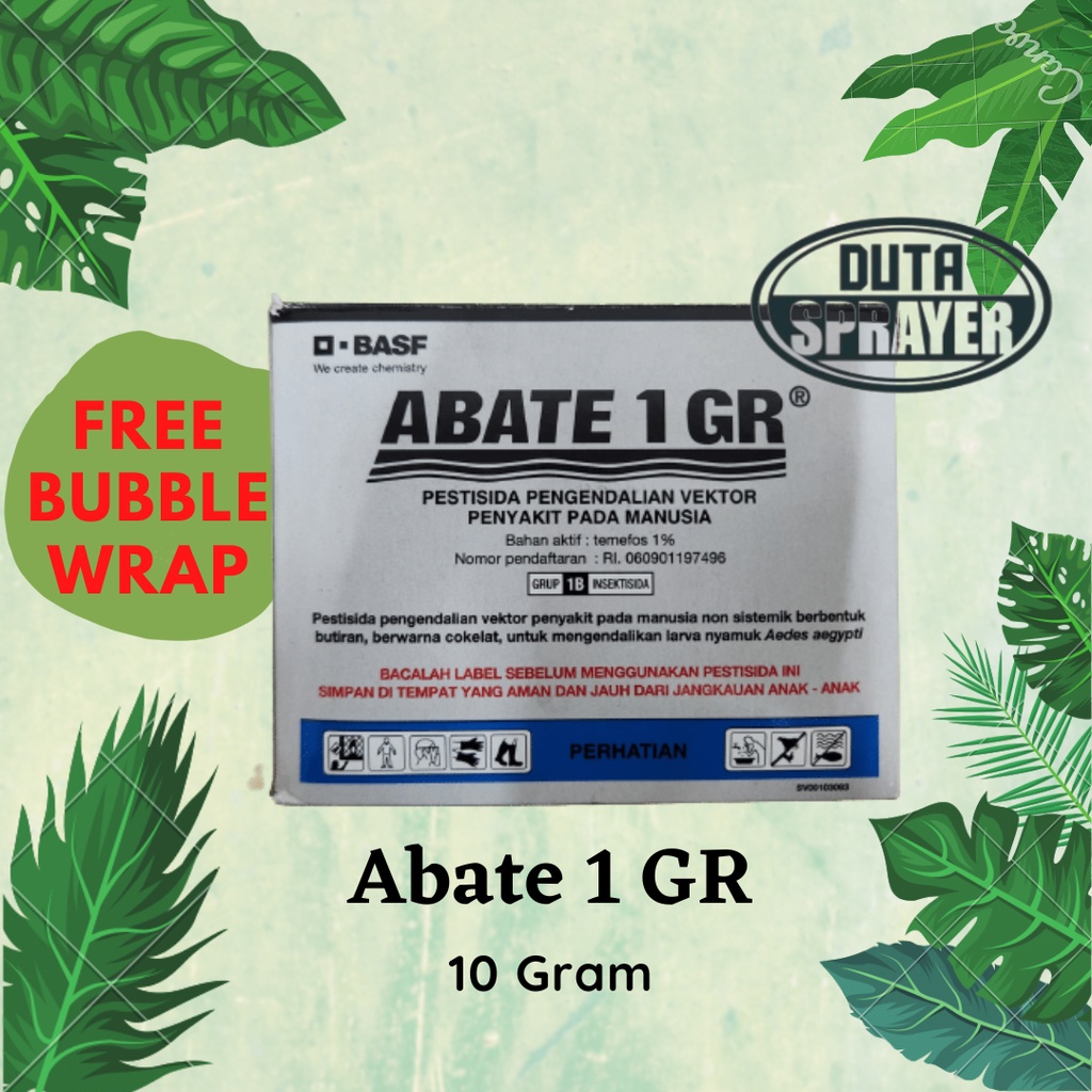 Abate 1 GR 10 Gram - Obat Jentik Nyamuk BASF 10 Gr