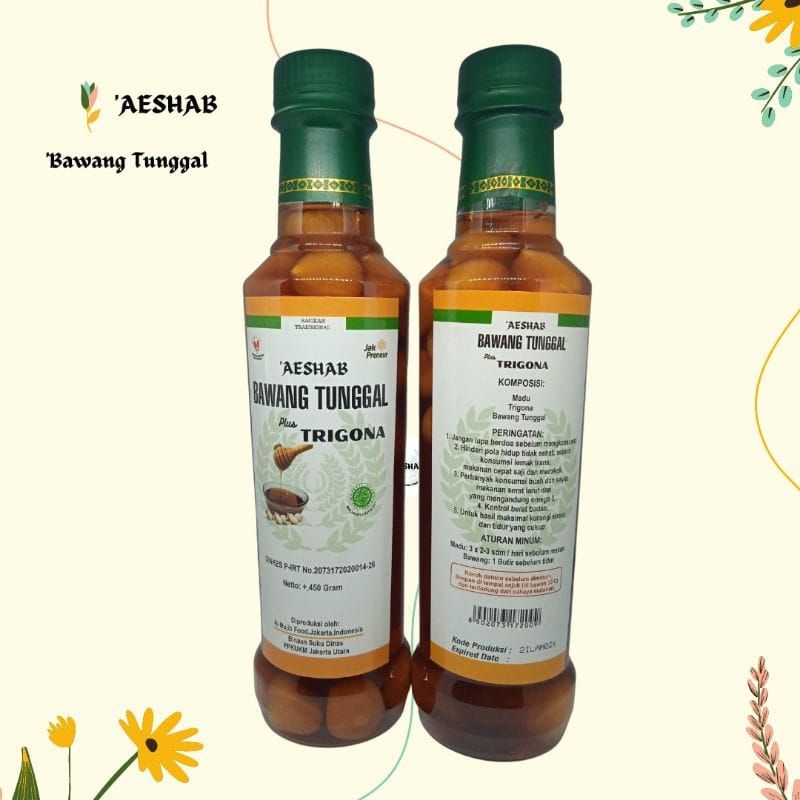 Madu Bawang Tunggal Plus Propolis Trigona - Madu Bawang Lanang