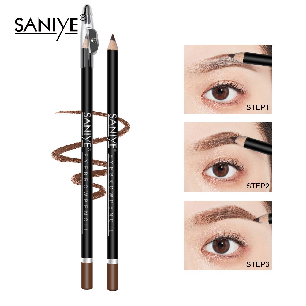 ❤ MEMEY ❤ SANIYE Eyebrow Pencil P1502 ✔️BPOM