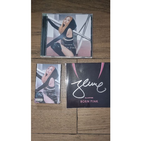 Blackpink Jennie Sign Card & Cassette