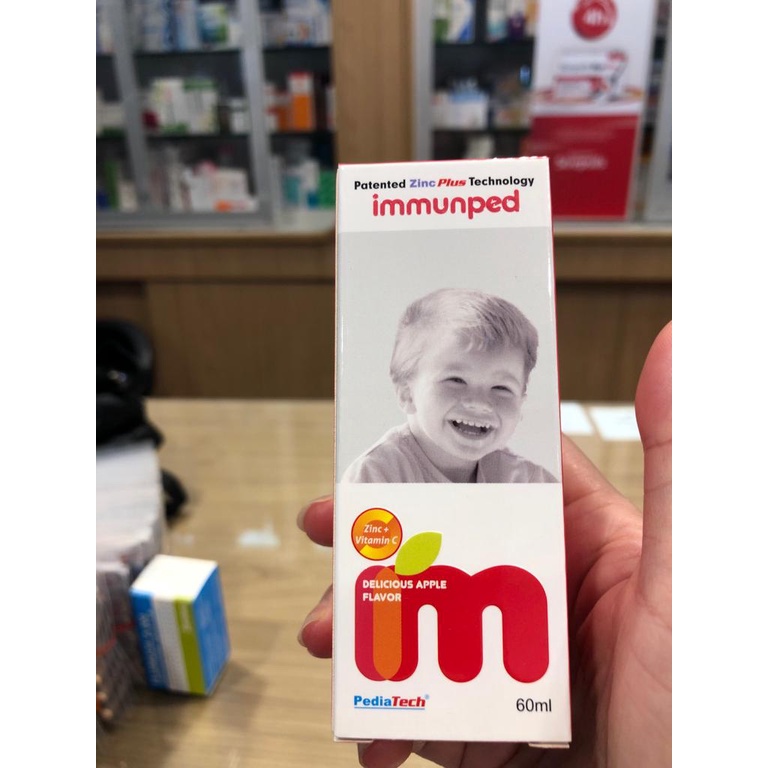 IMMUNPED CHILDREN VITAMIN C + ZINC 60 ML (SINGAPORE)