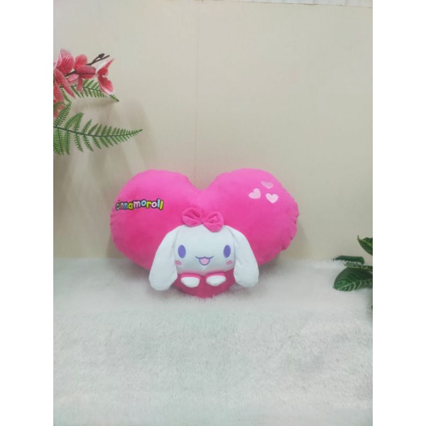 Bantal Hati Boneka Kuromi/Chinamorol/Kirby/Pompompurin