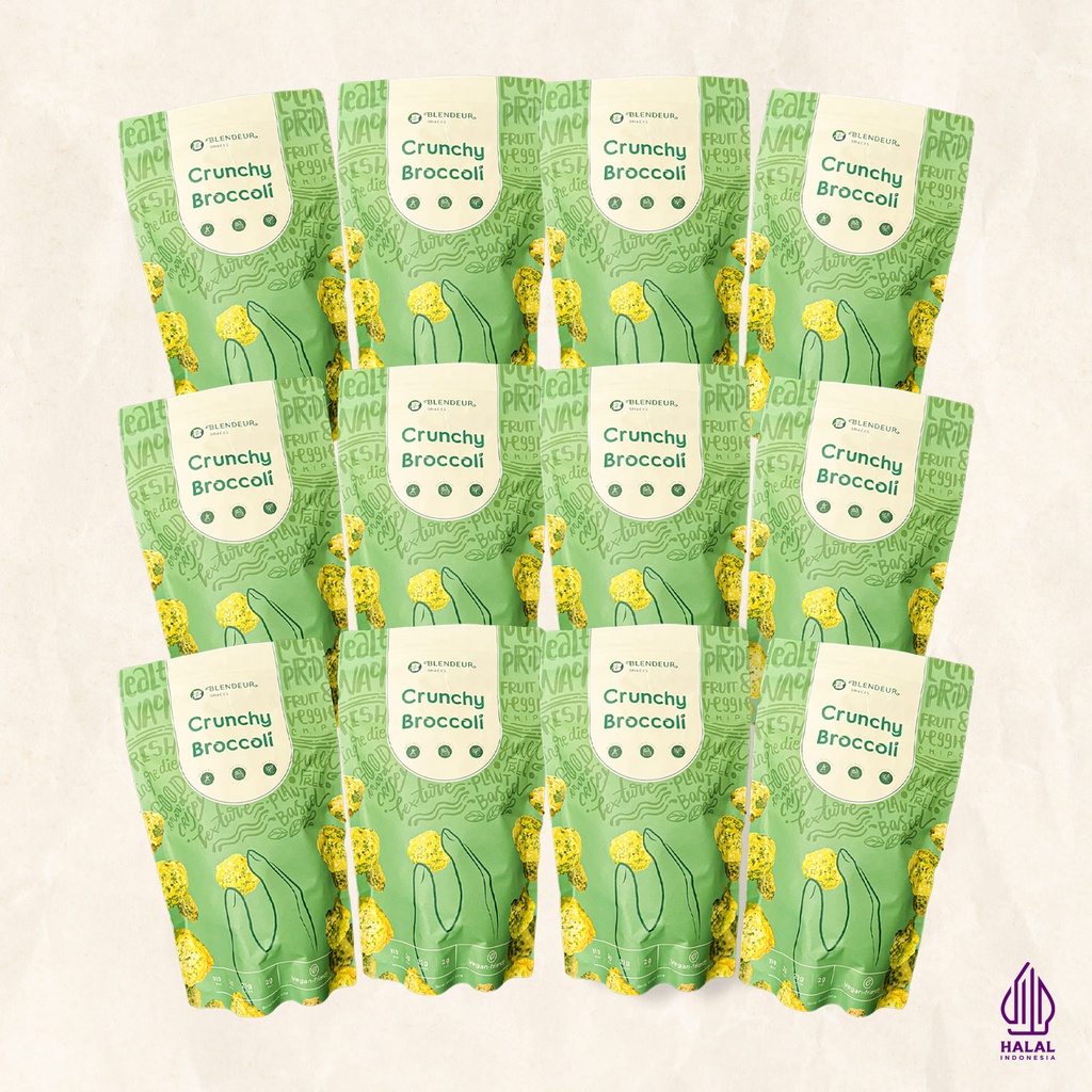 

Crunchy Broccoli - Festival Package (12 pcs)