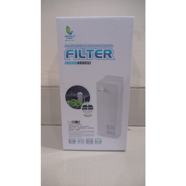 FILTER  JENECA FILTER AQUARIUM GANTUNG INTERNAL HANGING BACK