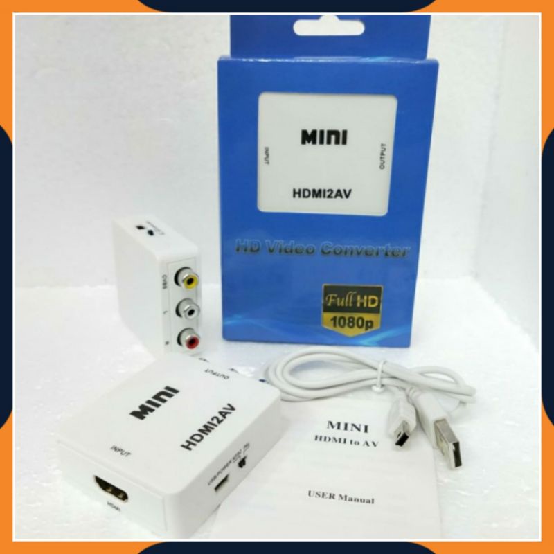 [COD] PAKET LENGKAP ANYCAST DONGLE DARI HP KE TV TABUNG / WIRELESS ANYCASH DONGEL MIRACAST / KABEL RCA 3-3 1.5M / PENYAMBUNG HP KE TV