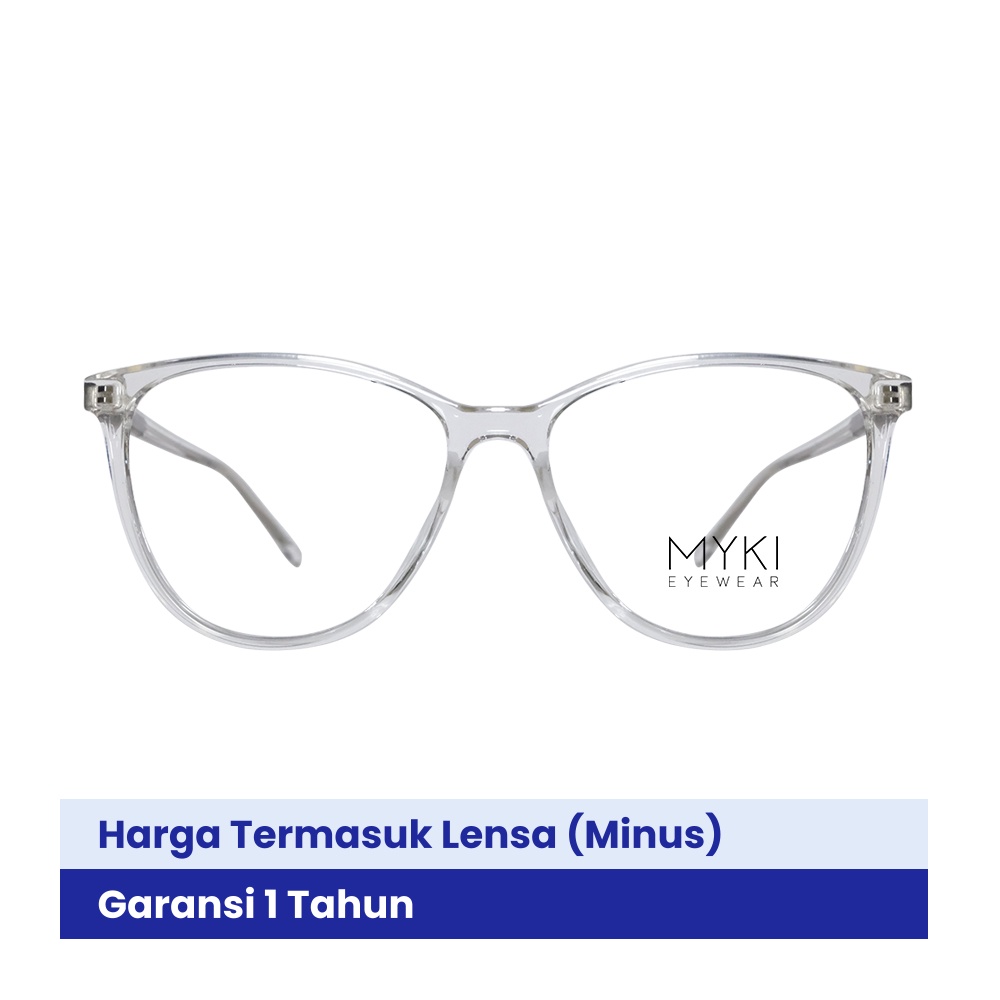 KCMTKU MYKI Zoya Eyewear Kacamata Anti Radiasi UV++420 PC Technology