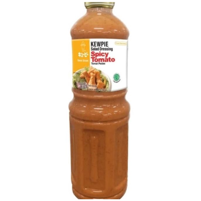 

Kewpie Salad Dressing Spicy Tomato | Kewpie Tomat Pedas 1 Liter