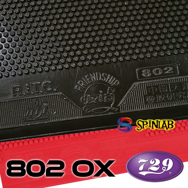 729 802 OX | Karet Pingpong Tenis Meja Bintik Pendek Short Pips